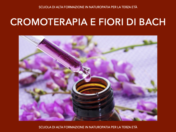 Cromoterapia e fiori di Bach