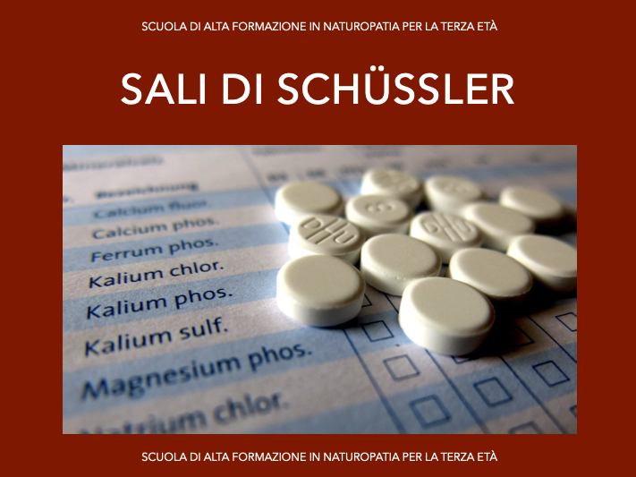 Introduzione ai Sali di Schüssler
